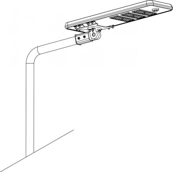 Solar-street-light-mounted-on-pole-3